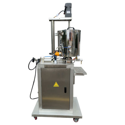 Macchine per riempire la cera per capelli con riscaldamento e controllo della temperatura digitale per prodotti a base di crema oleosa