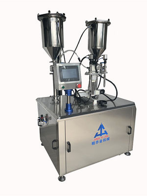 Macchine di riempimento di gelato bicolore