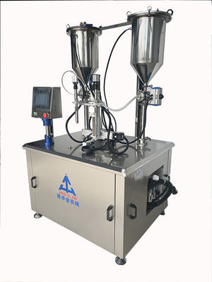 Macchine di riempimento di gelato bicolore