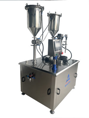 Macchine di riempimento di gelato bicolore